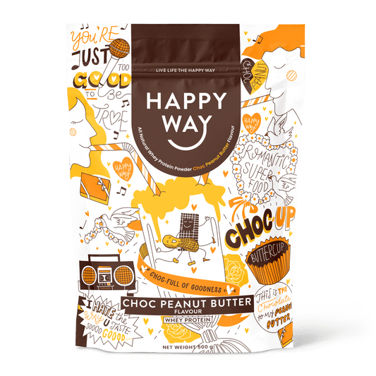 Choc Peanut Butter Whey Protein Powder 500g