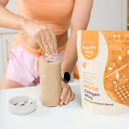 Chocolate Collagen Whey Protein Powder 500g