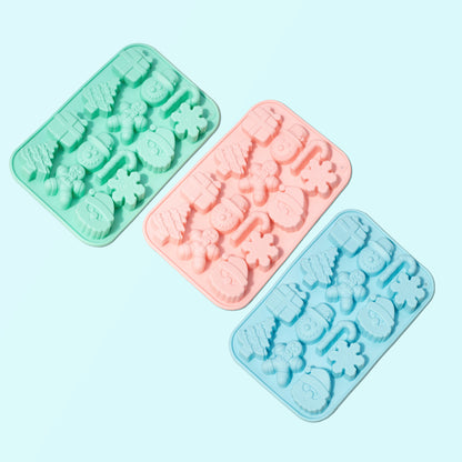 Happy Gummies Christmas Mould - 3 pack