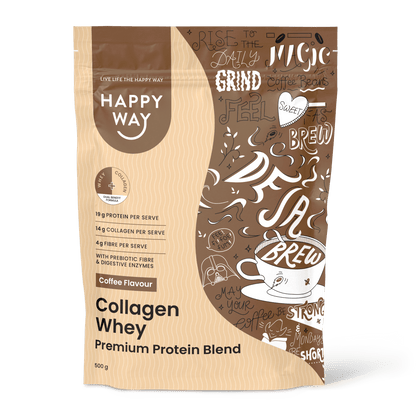 Coffee Collagen Whey Protein Powder 500g