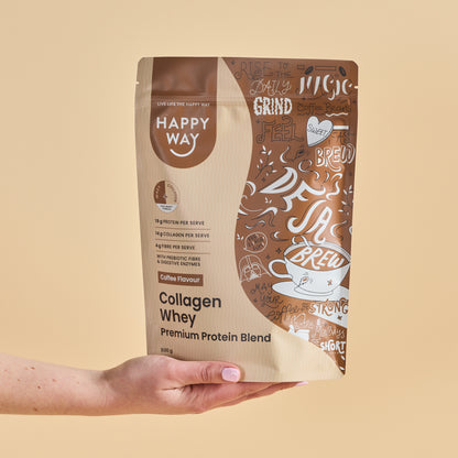 Coffee Collagen Whey Protein Powder 500g