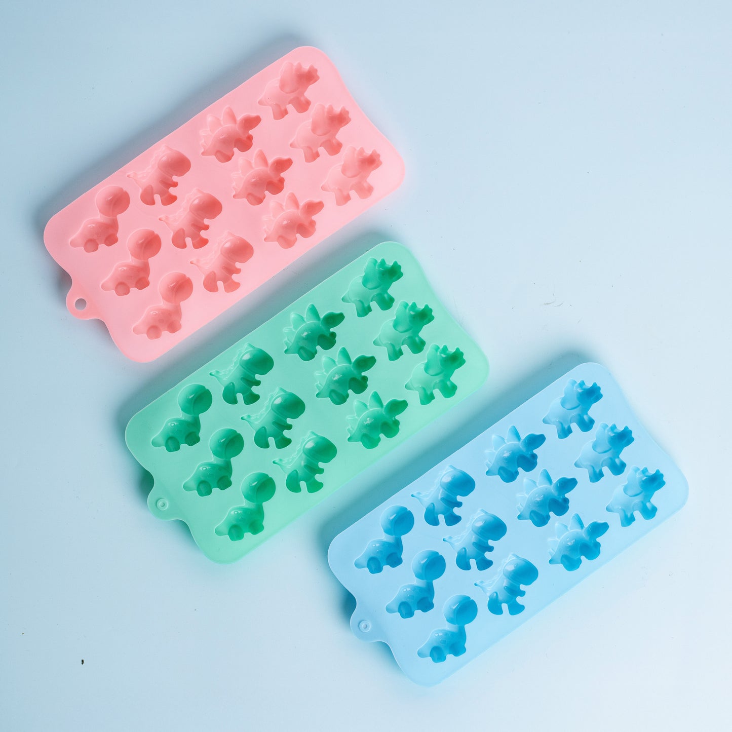 Happy Dinosaur Mould - 3 pack