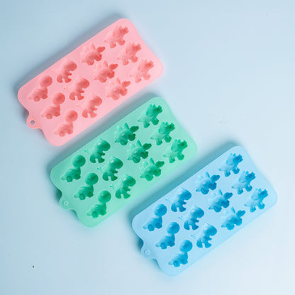 Happy Dinosaur Mould - 3 pack