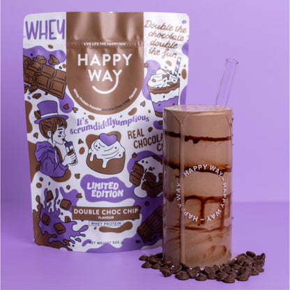 Double Choc Chip Whey Protein Powder 500g