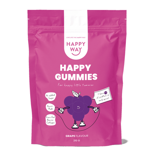 Grape Flavour Happy Gummies Mix 210g