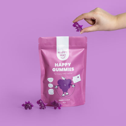 Grape Flavour Happy Gummies Mix 210g