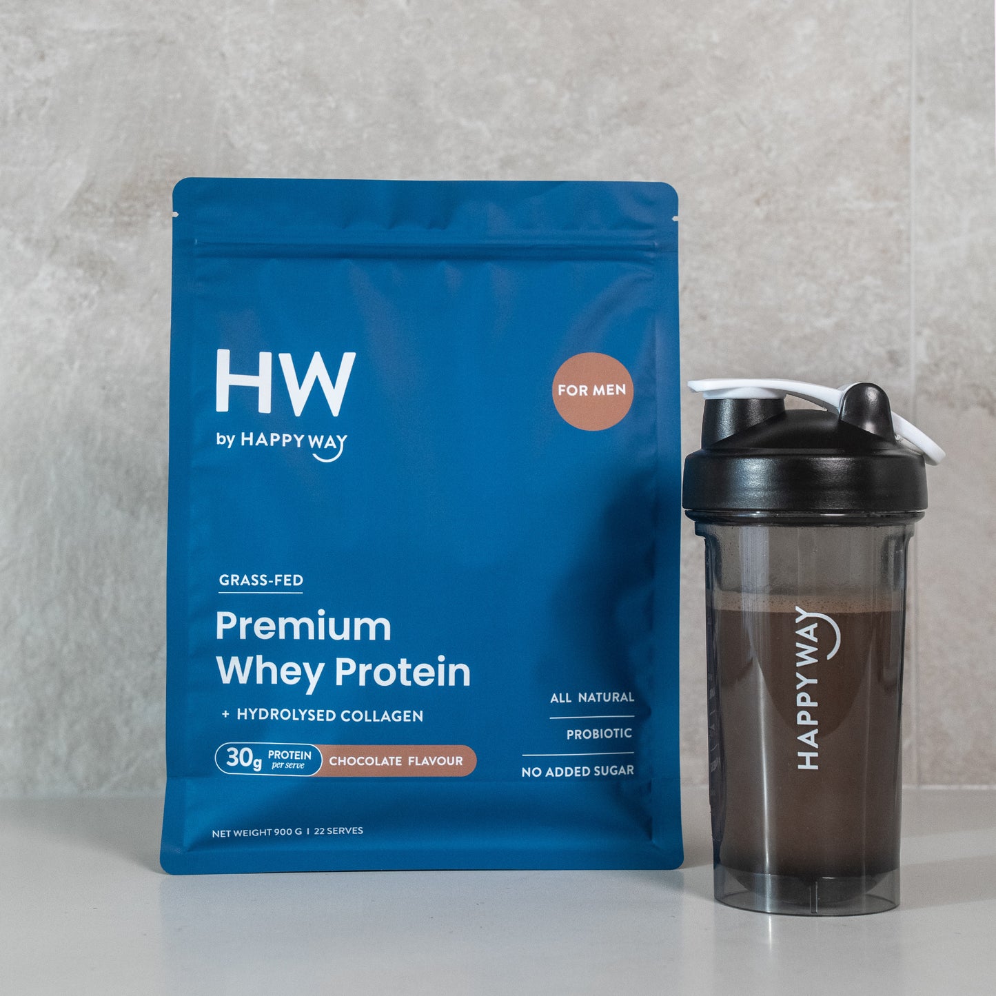 Men's Chocolate Whey Protein Powder Sample Pack 41g