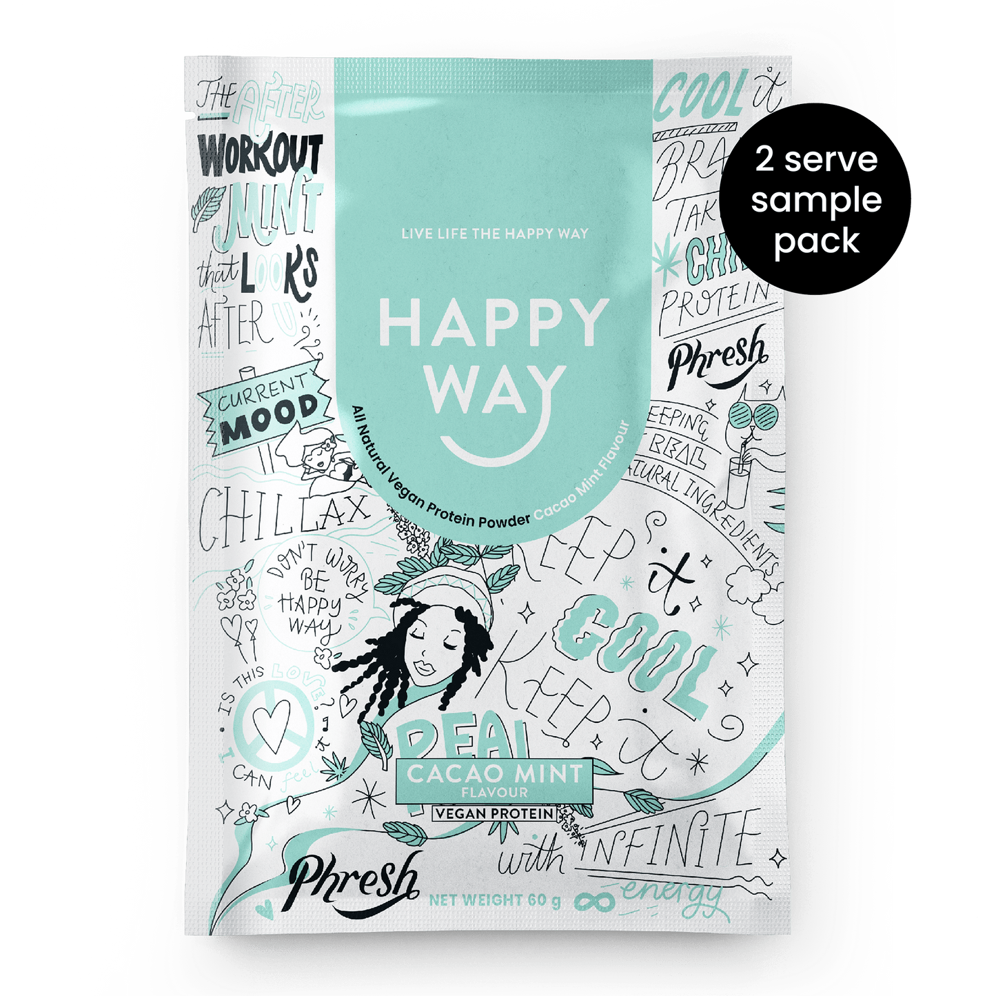 Vegan Protein Powder Sample Pack 60g