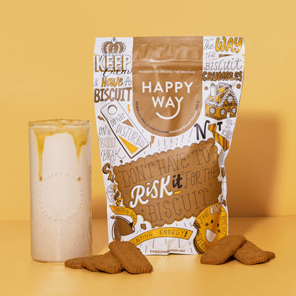 Caramel Biscuit Whey Protein Powder 500g