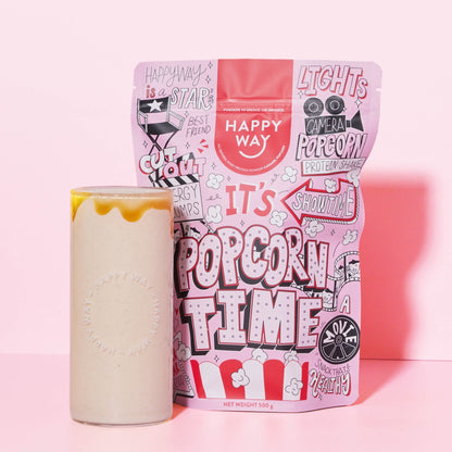 Caramel Popcorn Whey Protein Powder 500g