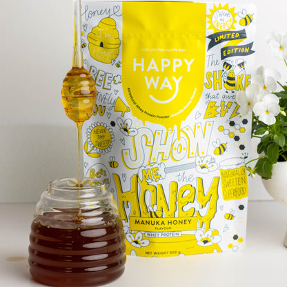 Manuka Honey Whey Protein Powder 500g