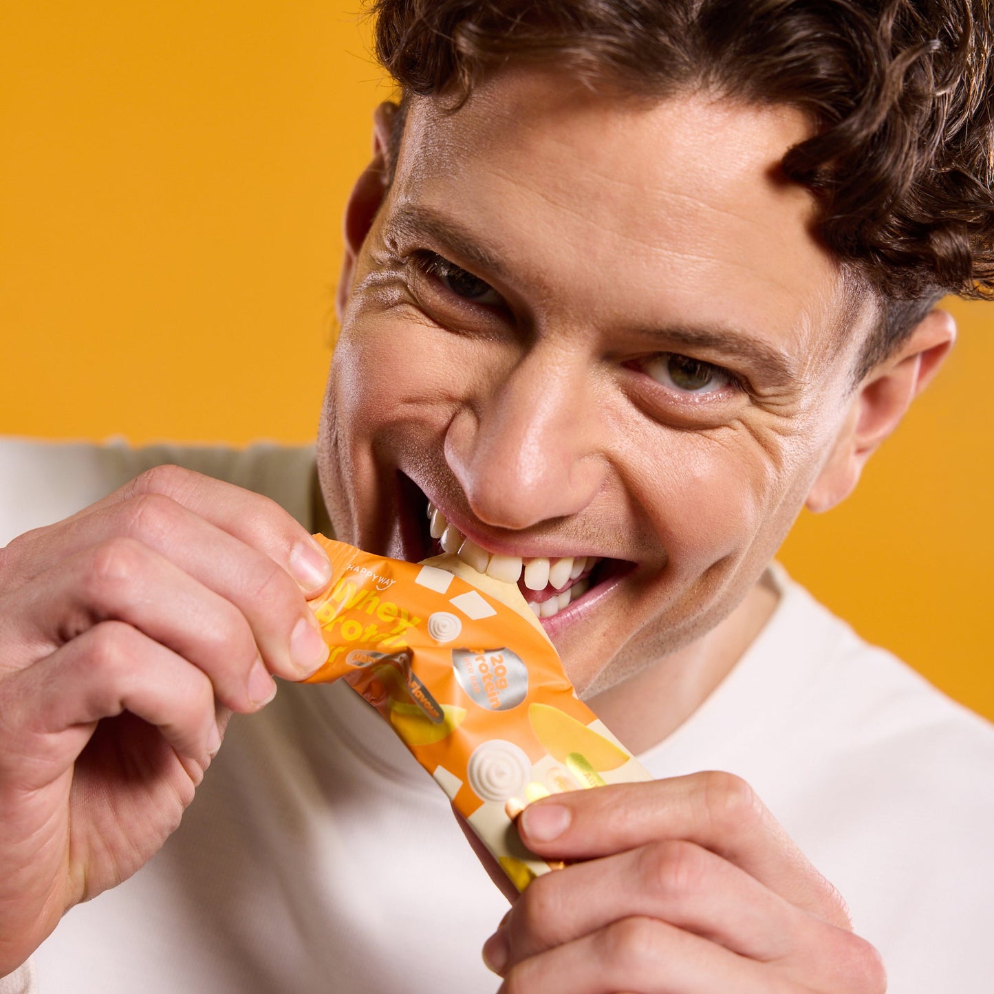 Whey Protein Bar Mango Cream Box – 10 x 60g Bars