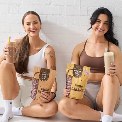 Ashy Bines Choc Caramel Vegan Protein Powder 500g