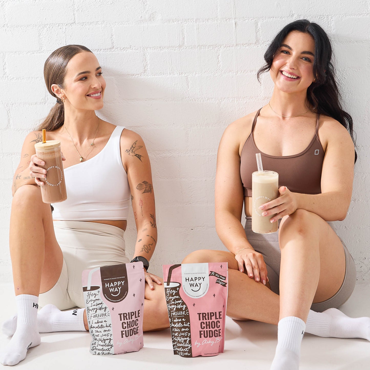 Ashy Bines Triple Choc Fudge Vegan Protein Powder 500g