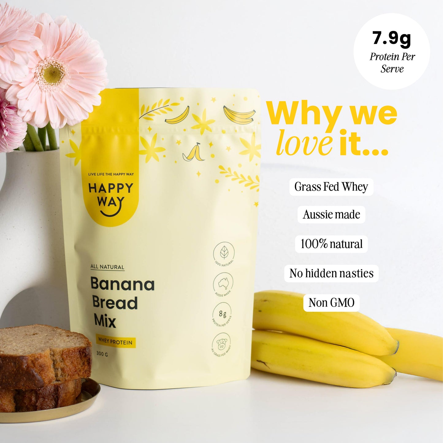 Banana Bread Protein Mix 300g
