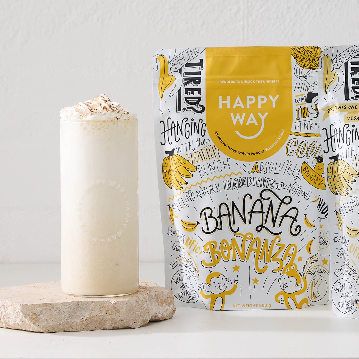 Banana Bonanza Whey Protein Powder 500g