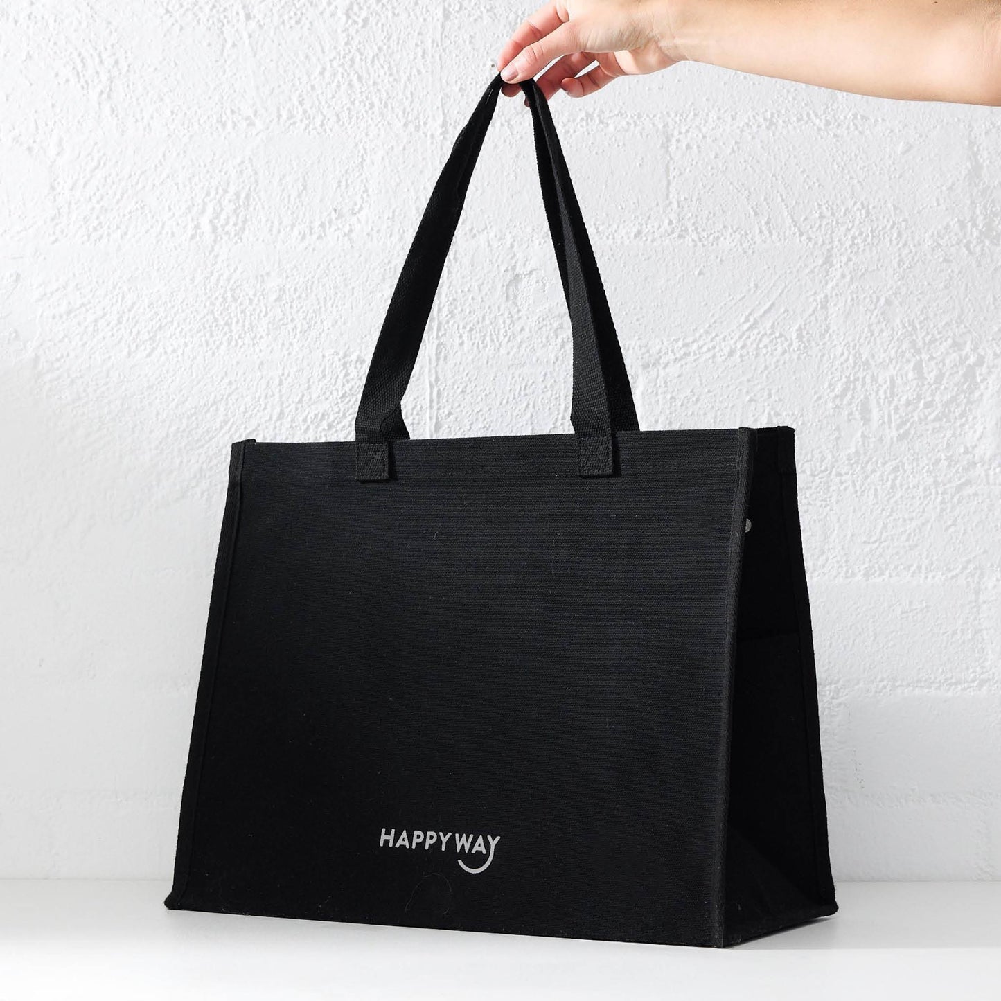Canvas Tote Bag - Black