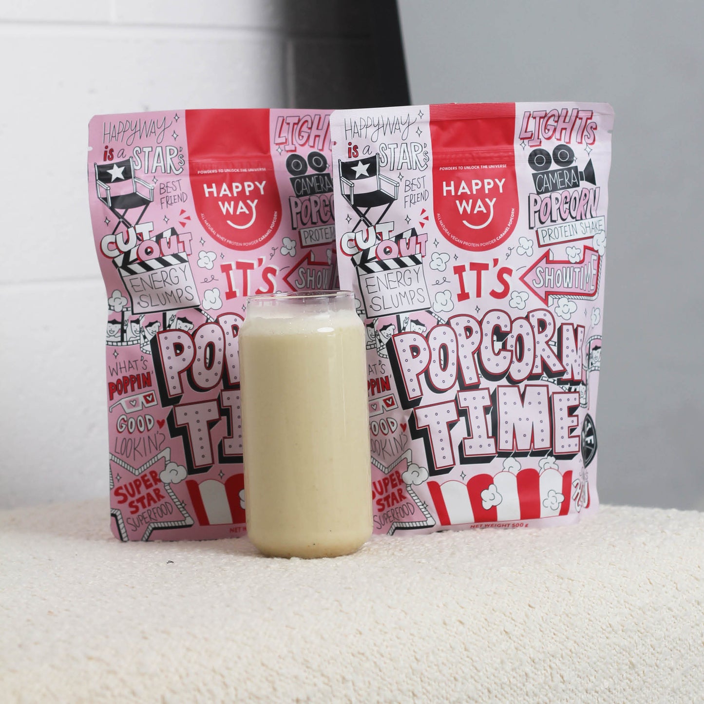 Caramel Popcorn Vegan Protein Powder 500g