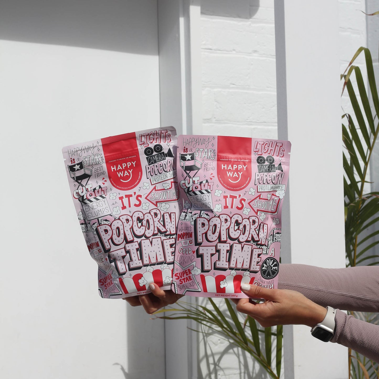 Caramel Popcorn Vegan Protein Powder 500g