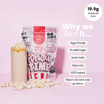 Caramel Popcorn Vegan Protein Powder 500g