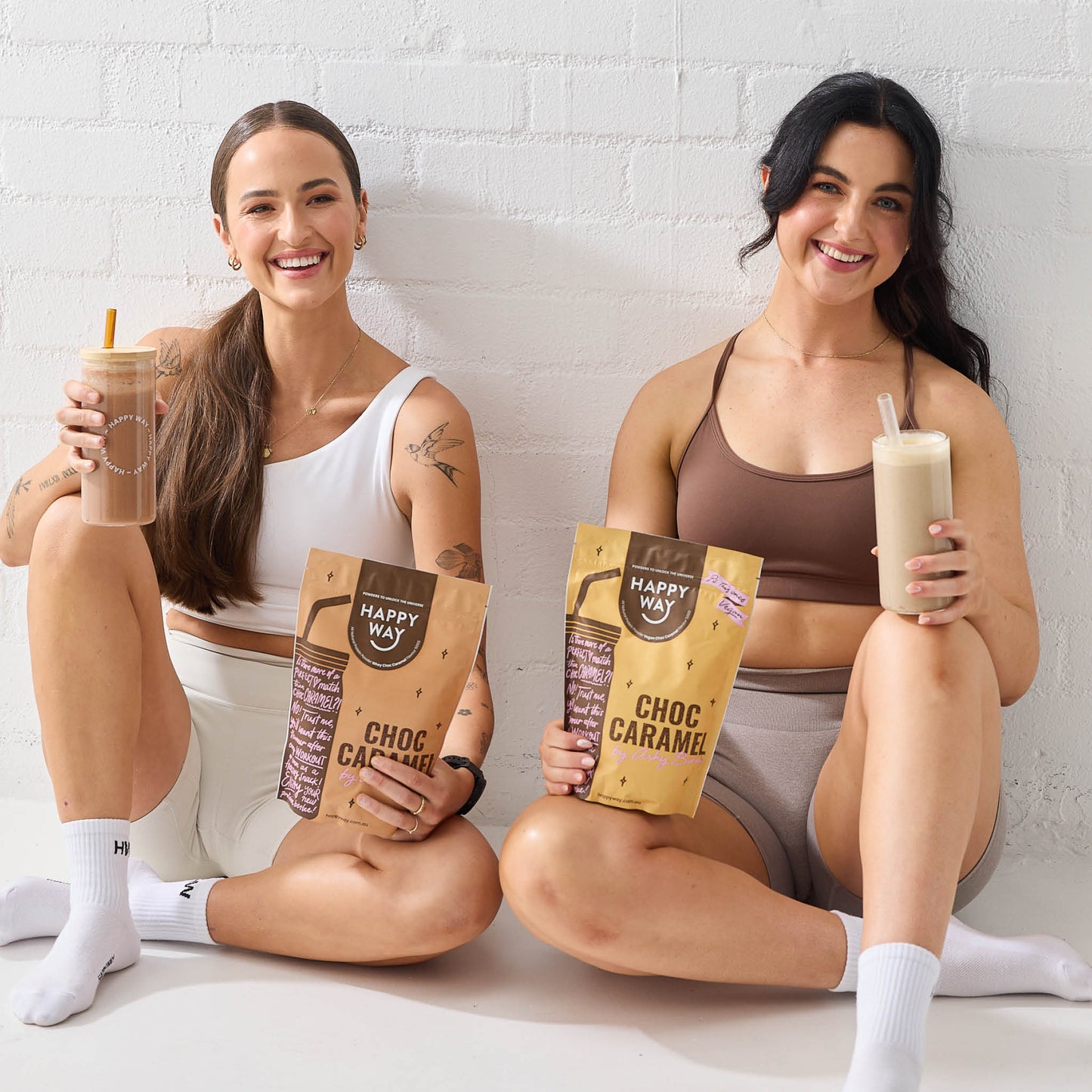 Ashy Bines Choc Caramel Whey Protein Powder 500g