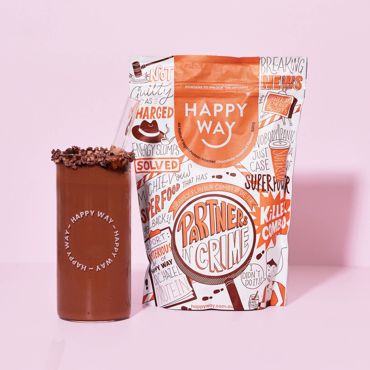 Chocolate Hazelnut Vegan Protein Powder 500g
