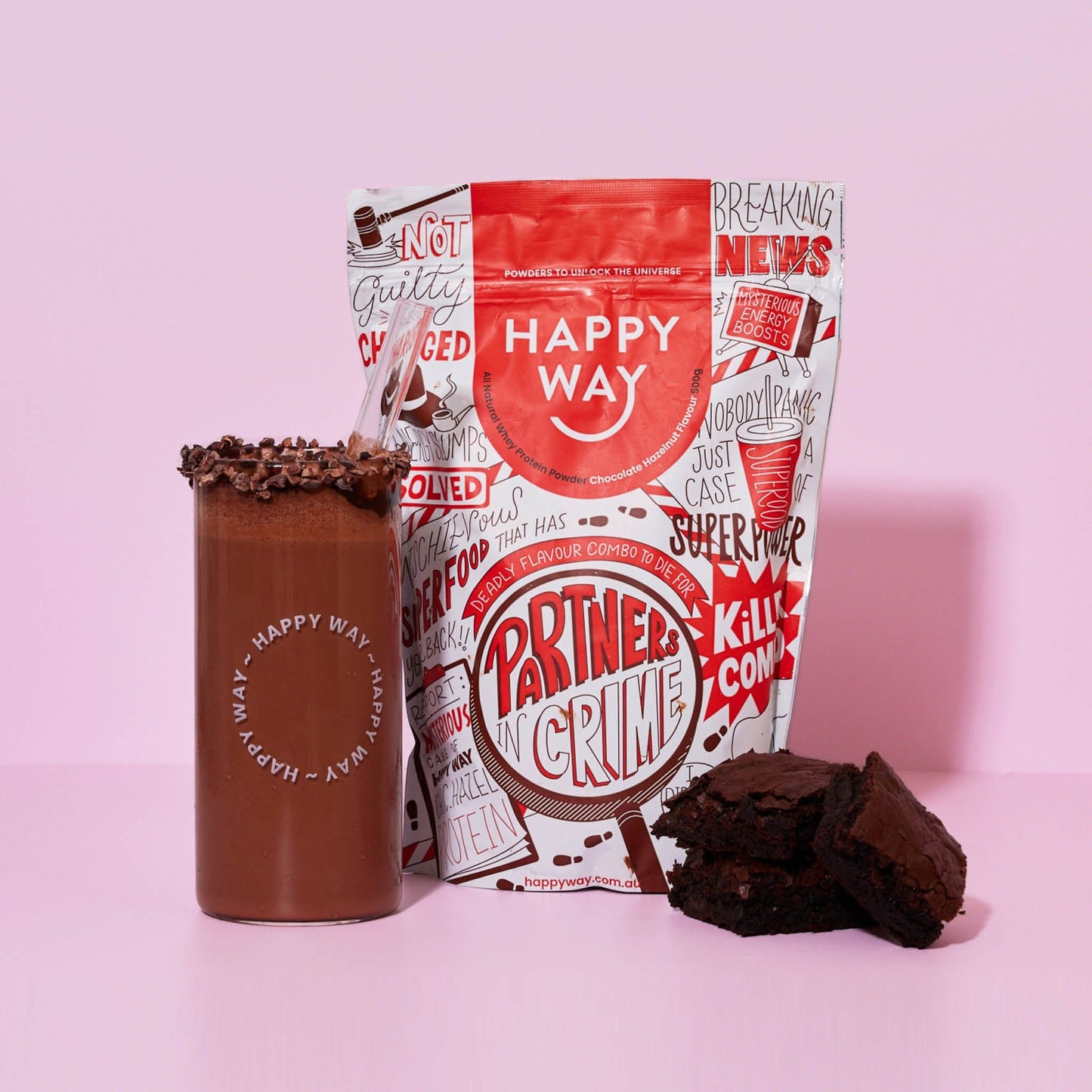Chocolate Hazelnut Whey Protein Powder 500g