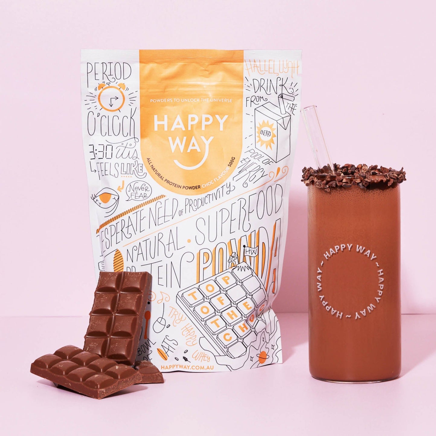 Top Of The Choc Whey Protein Powder