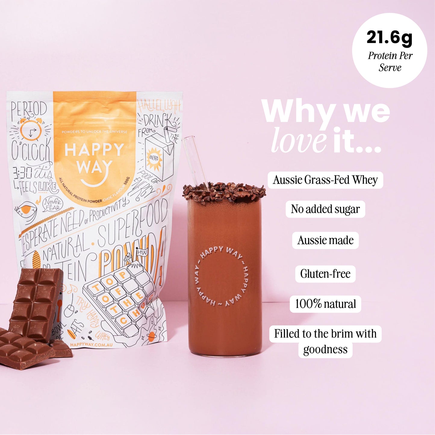 Top Of The Choc Whey Protein Powder