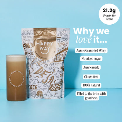 Deja Brew Coffee Whey Protein Powder 500g