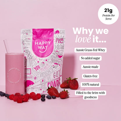 I Love You Berry Much Whey Protein Powder 500g