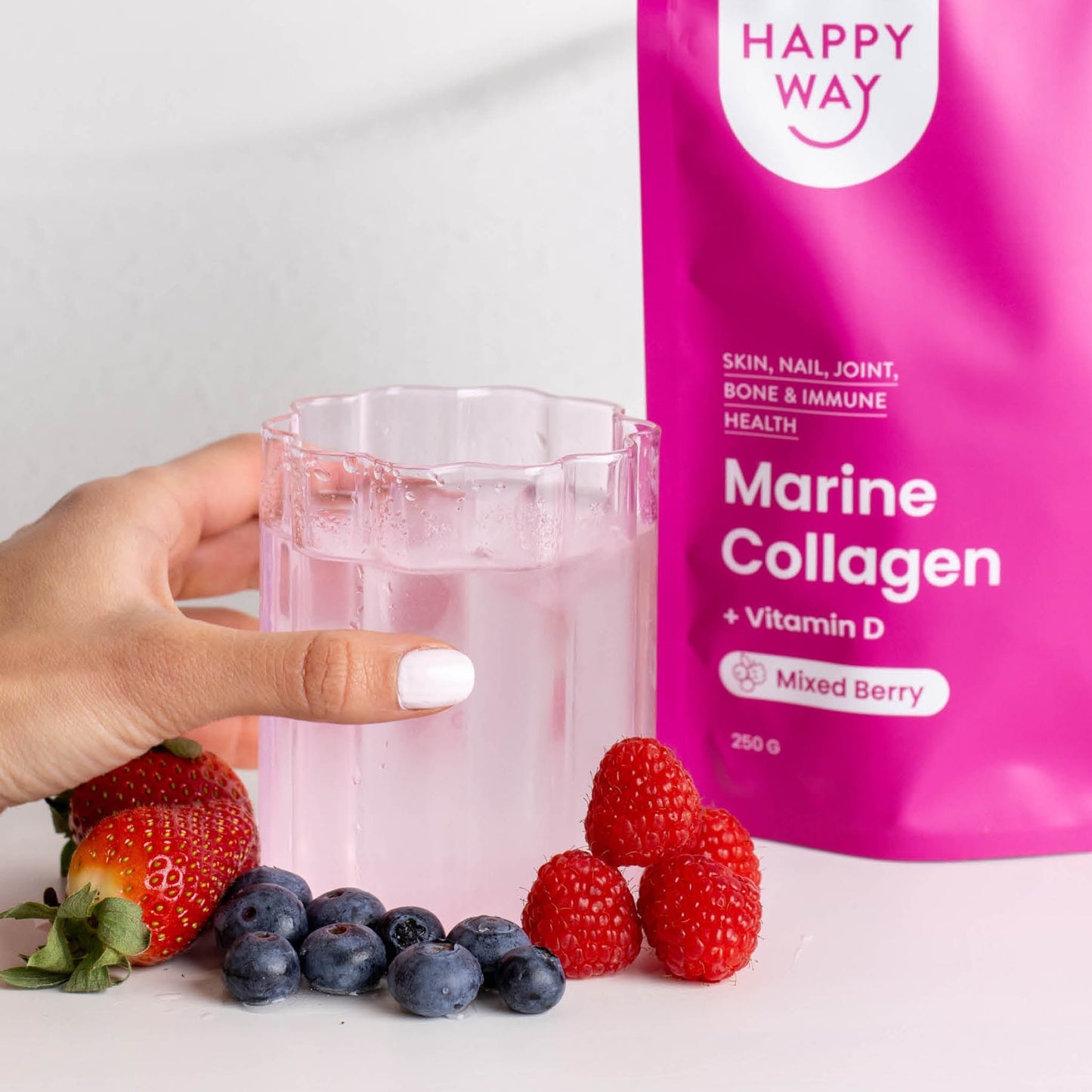 Mixed Berry Marine Collagen Powder 250g