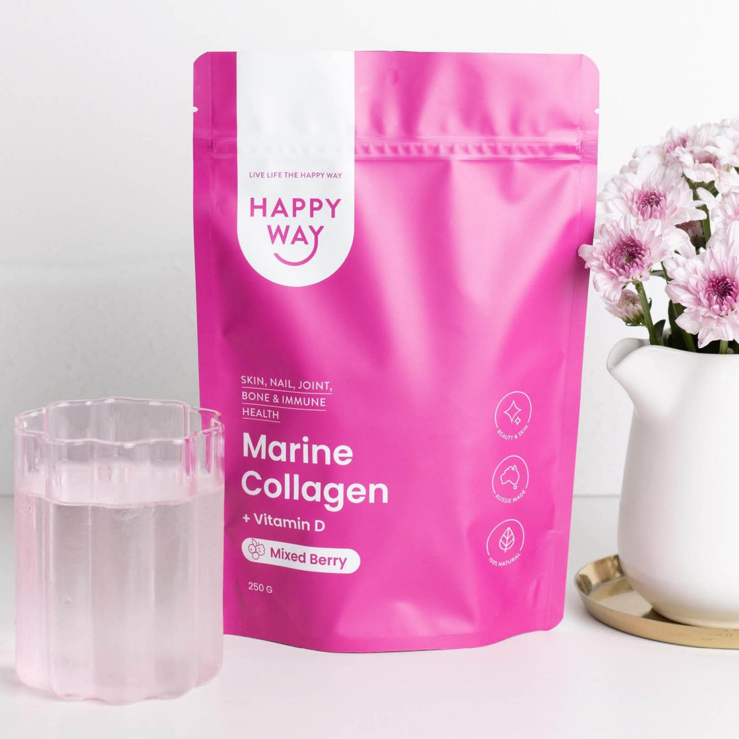 Mixed Berry Marine Collagen Powder 250g