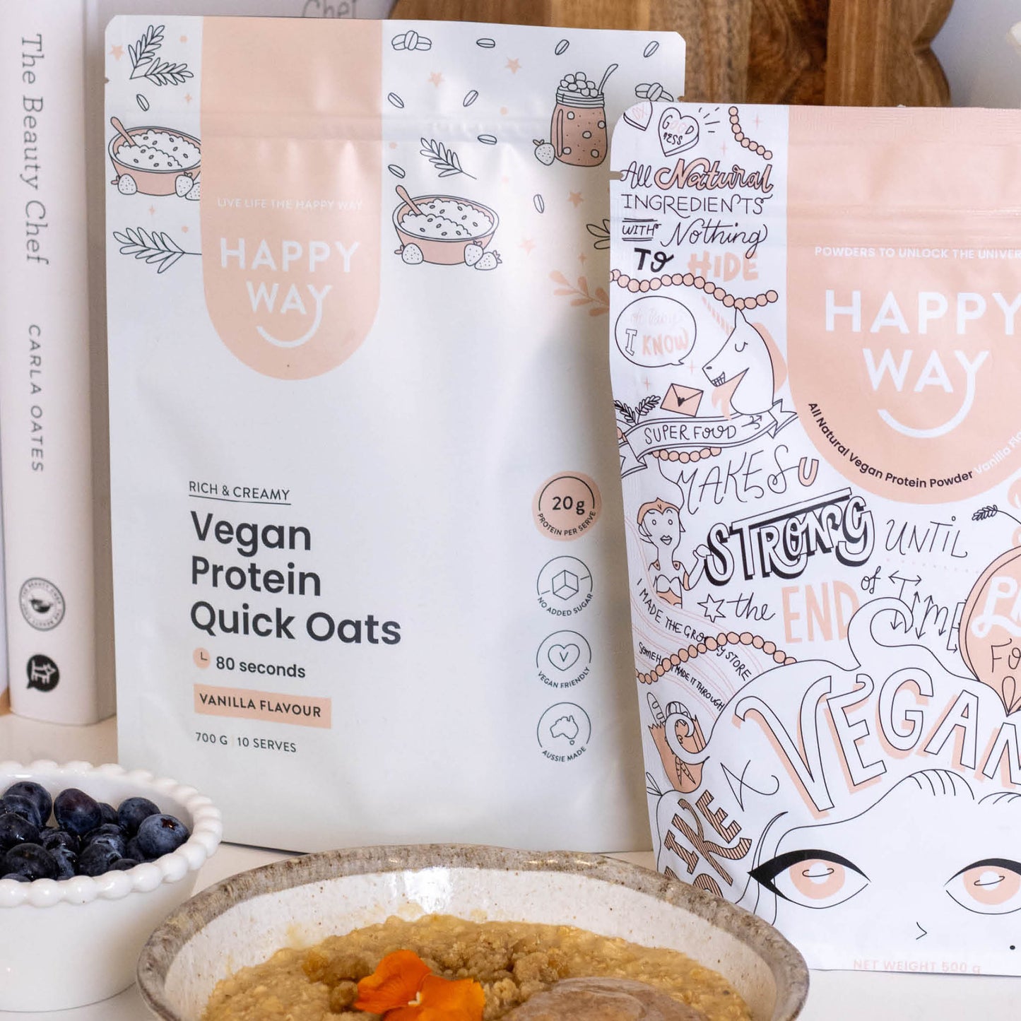 Vanilla Vegan Protein Quick Oats