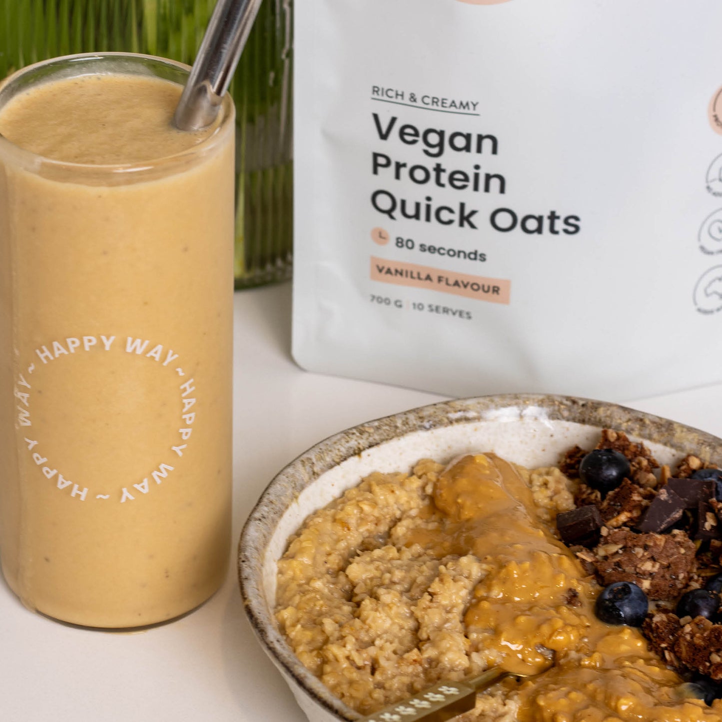 Vanilla Vegan Protein Quick Oats