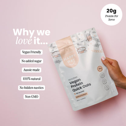 Vanilla Vegan Protein Quick Oats