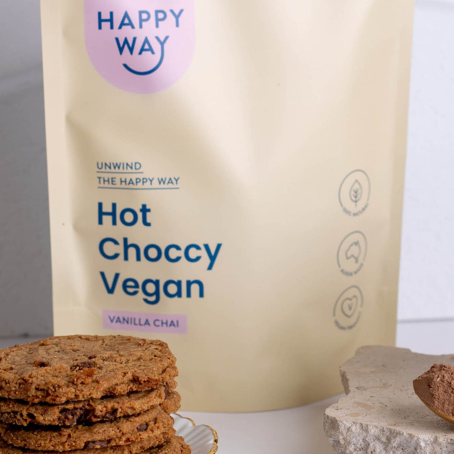 Vanilla Chai Hot Choccy Vegan 200g