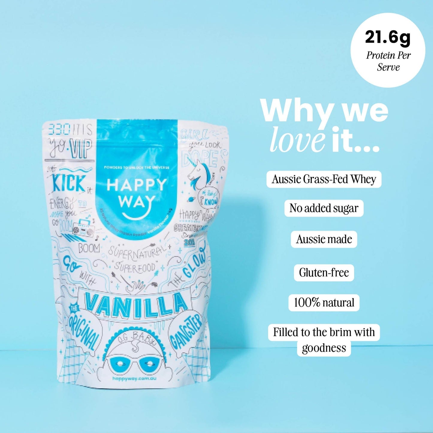 Vanilla Whey Protein Powder