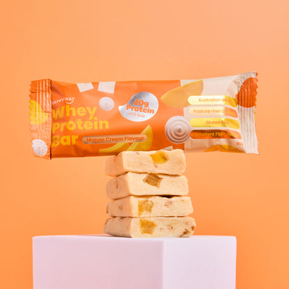 Whey Protein Bar Mango Cream Box – 10 x 60g Bars