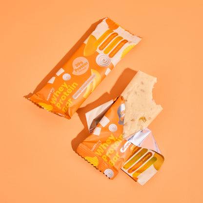 Whey Protein Bar Mango Cream Box – 10 x 60g Bars