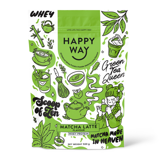 Matcha Latte Whey Protein Powder 500g