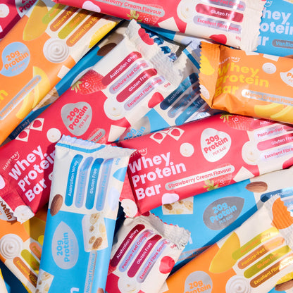 Whey Protein Bar Mixed Box – 10 x 60g Bars