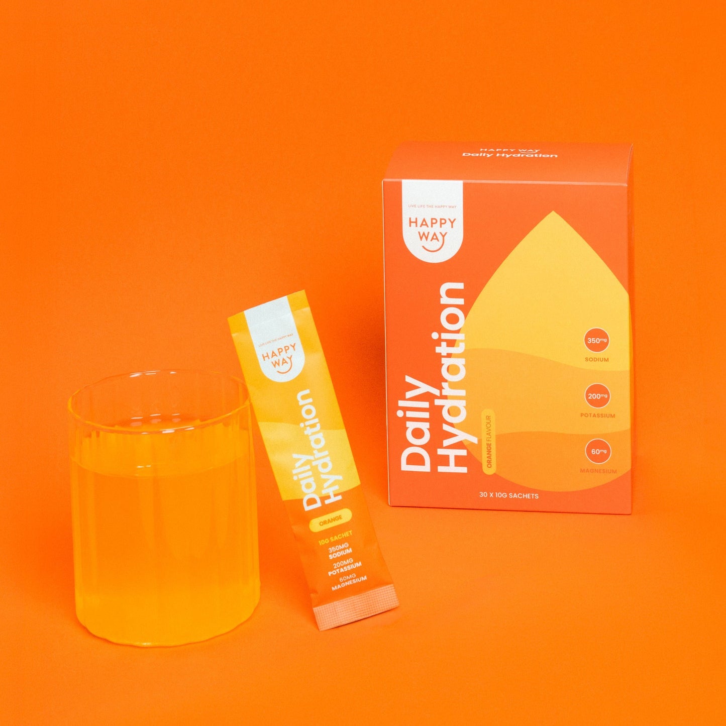 Orange Daily Hydration Sachets