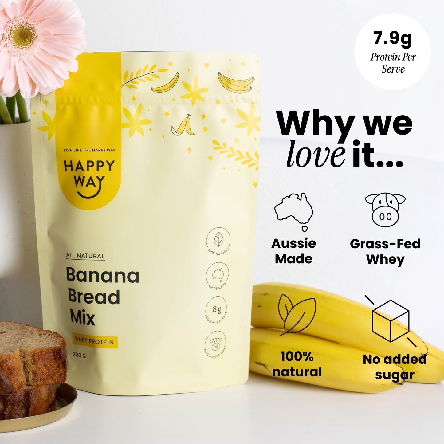 Banana Bread Protein Mix 300g