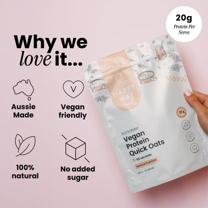 Vanilla Vegan Protein Quick Oats