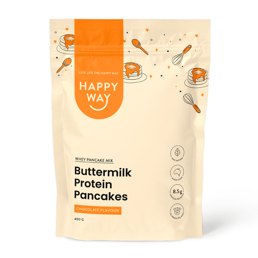 Chocolate Buttermilk Protein Pancake