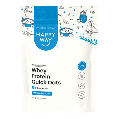 Vanilla Whey Protein Quick Oats