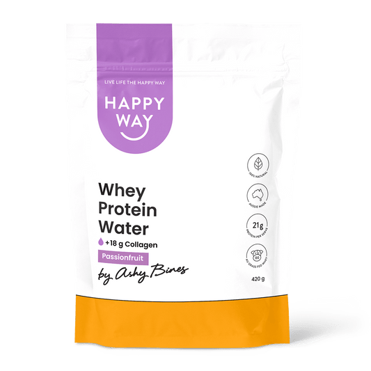 Ashy Bines Passionfruit Whey Protein Water Powder 420g