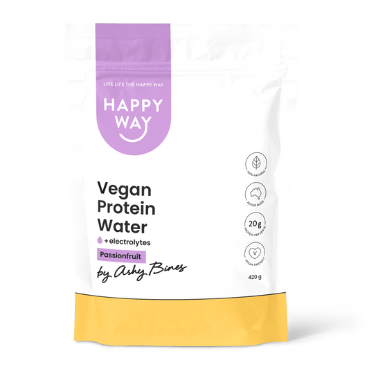 Ashy Bines Passionfruit Vegan Protein Water Powder 420g