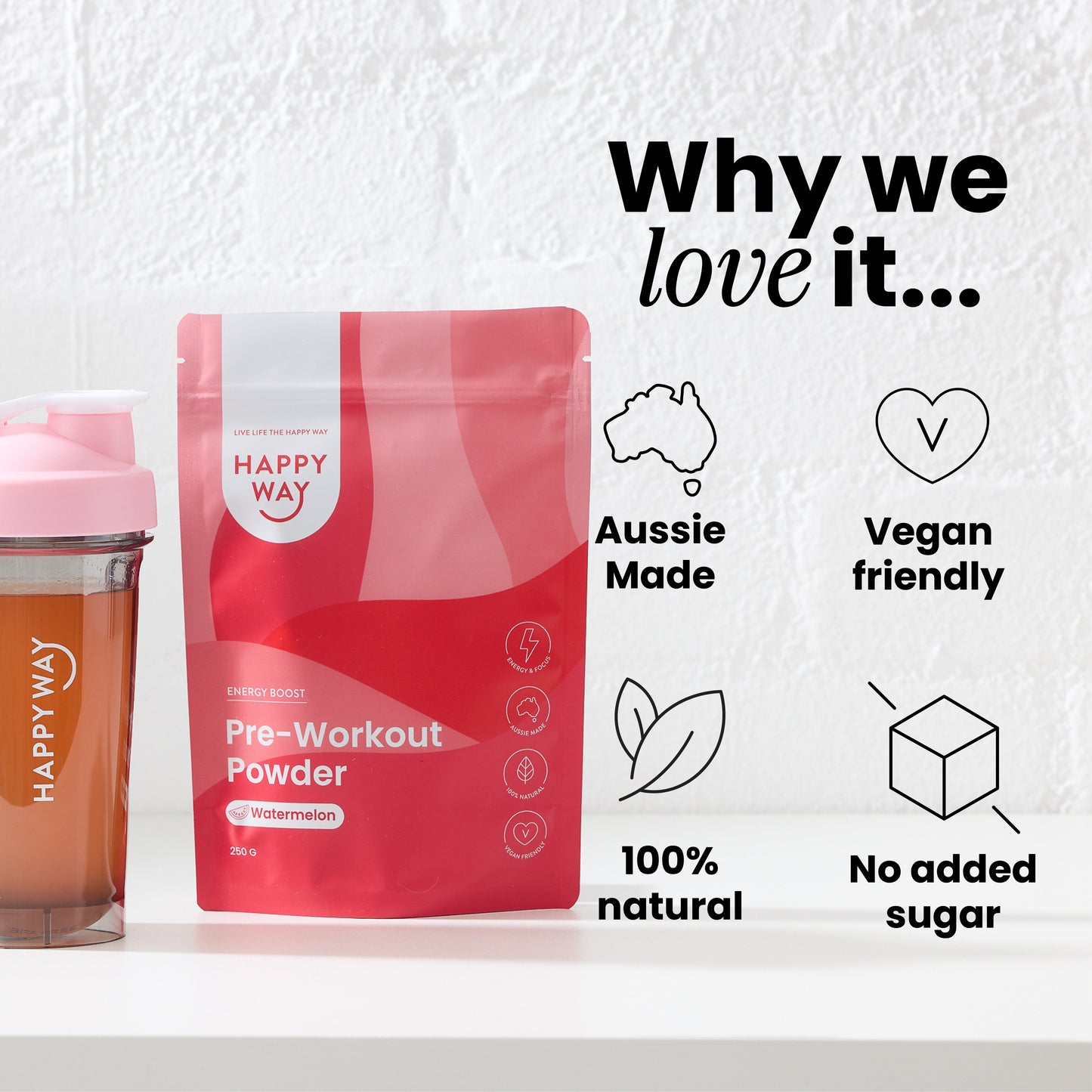 Watermelon Pre-workout 250g